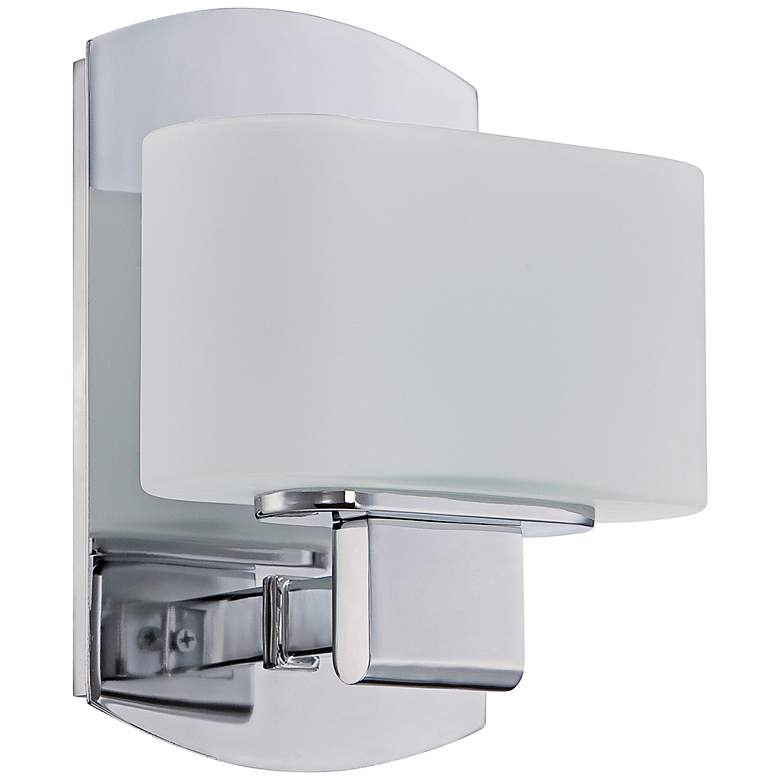 Image 1 Quoizel Uptown 3rd Ave 8 inch High Chrome Wall Sconce