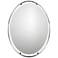 Quoizel Uptown Ritz 26" x 34" Oval Wall Mirror