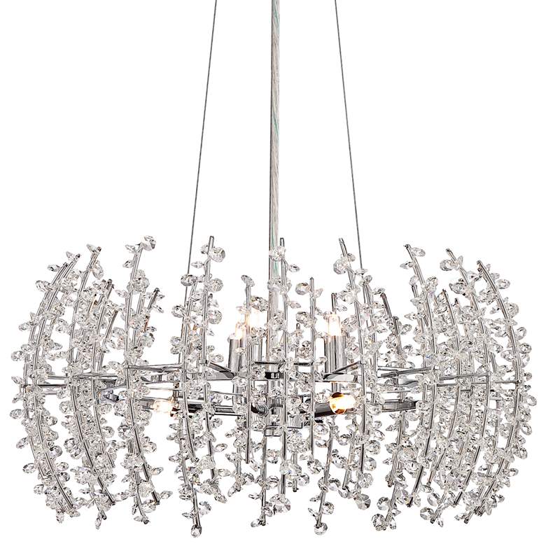 Image 2 Quoizel Valla 20 inch Wide Polished Chrome Pendant