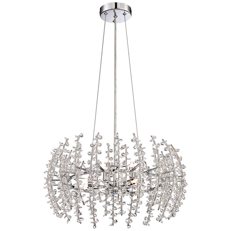 Image 4 Quoizel Valla 20" Wide Polished Chrome Pendant more views
