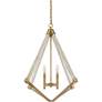3_Quoizel Viewpoint 24" Wide Weathered Brass 4-Light Pendant more views