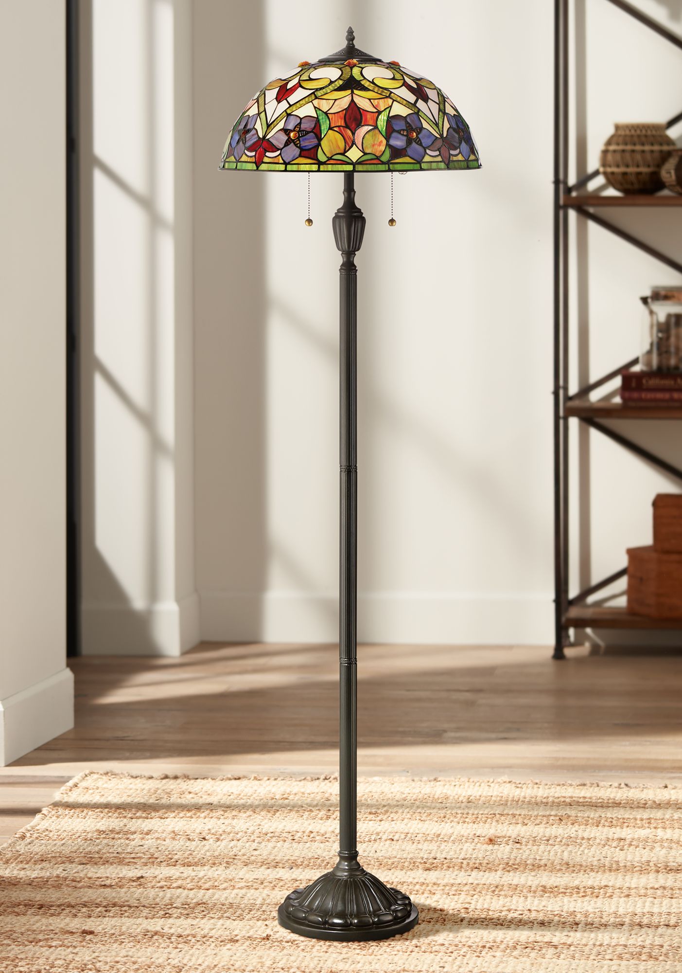 tiffany inspired floor lamp