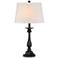 Quoizel Vivid Kingsley Bronze 3-Light Table Lamp