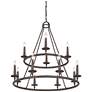 Quoizel Voyager 36" Wide Malaga Chandelier