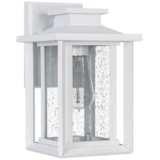 Quoizel Wakefield 11&quot; High White Lustre Outdoor Wall Light