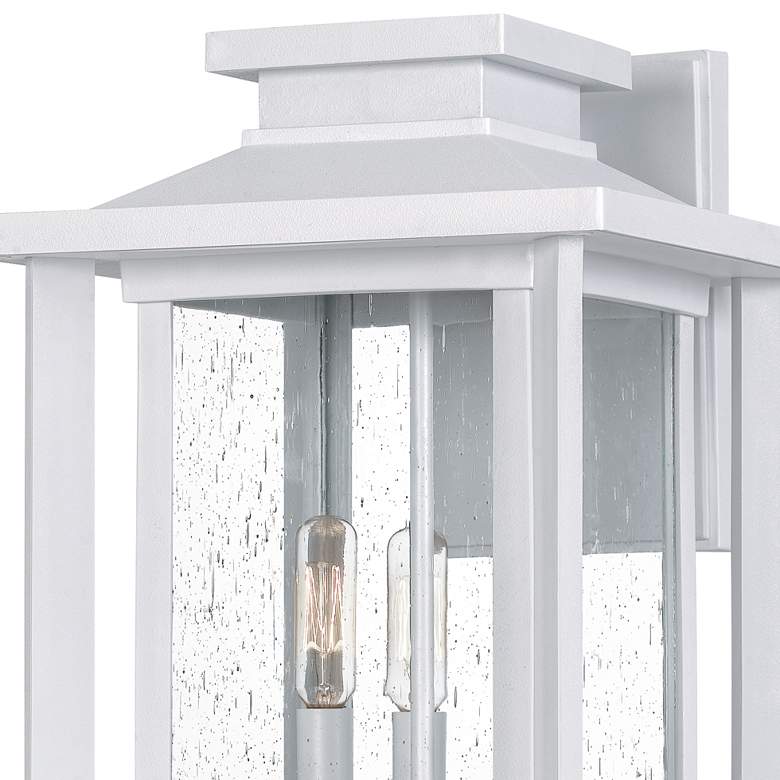 Image 2 Quoizel Wakefield 17" High White Lustre Outdoor Wall Light more views