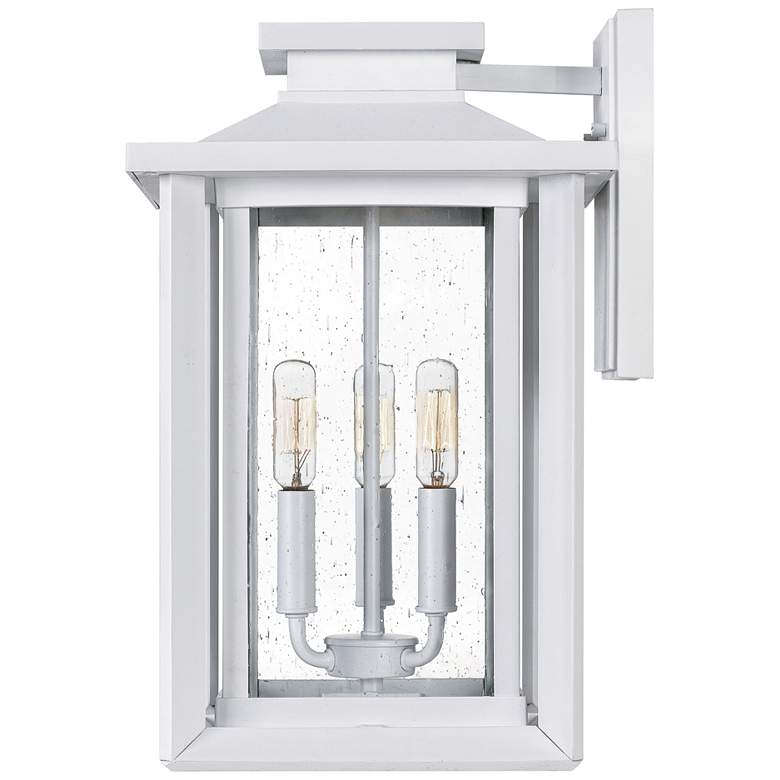 Image 3 Quoizel Wakefield 17" High White Lustre Outdoor Wall Light more views