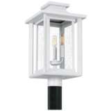 Quoizel Wakefield 19 1/4&quot;H White Lustre Outdoor Post Light