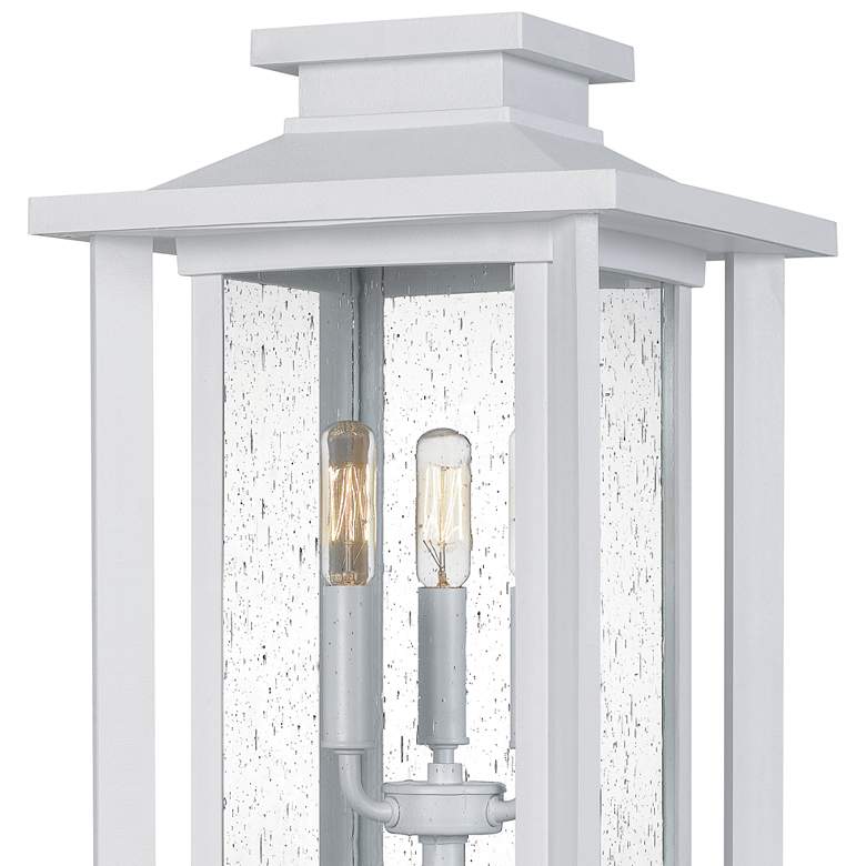 Image 2 Quoizel Wakefield 19 1/4"H White Lustre Outdoor Post Light more views