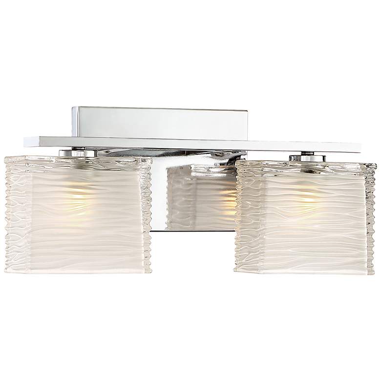 Image 2 Quoizel Westcap 15" Wide Polished Chrome 2-Light Wall Sconce more views