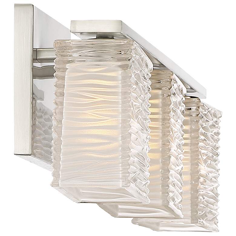 Image 3 Quoizel Westcap 22 1/2" Wide 3-Light Brushed Nickel Bath Vanity Light more views
