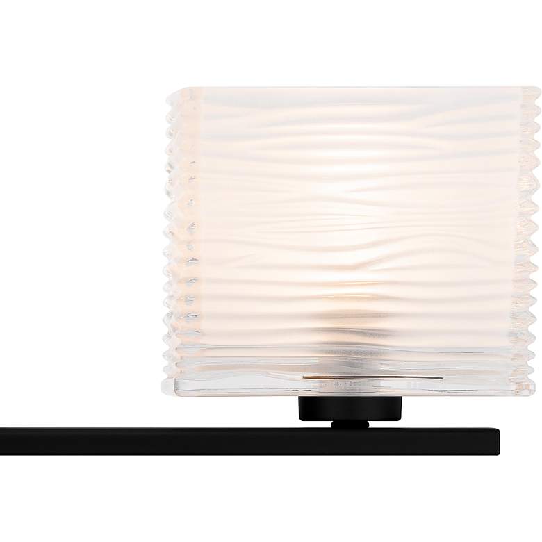 Image 5 Quoizel Westcap 22 1/2" Wide Matte Black 3-Light Bath Light more views
