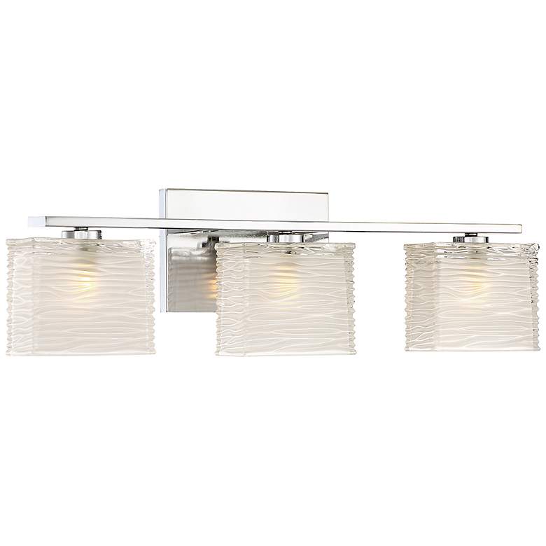 Image 2 Quoizel Westcap 22 1/2"W Polished Chrome 3-Light Bath Light more views