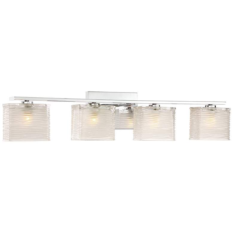 Image 2 Quoizel Westcap 32" Wide Polished Chrome 4-Light Bath Light more views