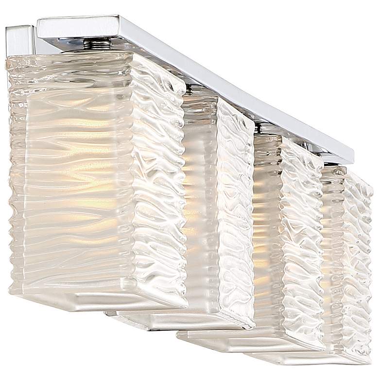 Image 3 Quoizel Westcap 32" Wide Polished Chrome 4-Light Bath Light more views