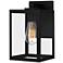 Quoizel Westover 10" High Earth Black Outdoor Wall Light