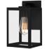 Quoizel Westover 10" High Earth Black Outdoor Wall Light