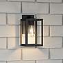2_Quoizel Westover 10" High Earth Black Outdoor Wall Light