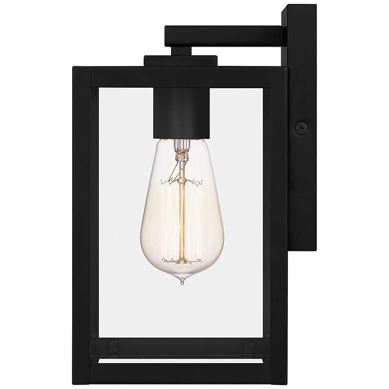 Image 5 Quoizel Westover 10" High Earth Black Outdoor Wall Light more views