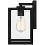 5_Quoizel Westover 10" High Earth Black Outdoor Wall Light more views