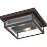 4_Quoizel Westover 12"W Western Bronze 2-Light Ceiling Light more views