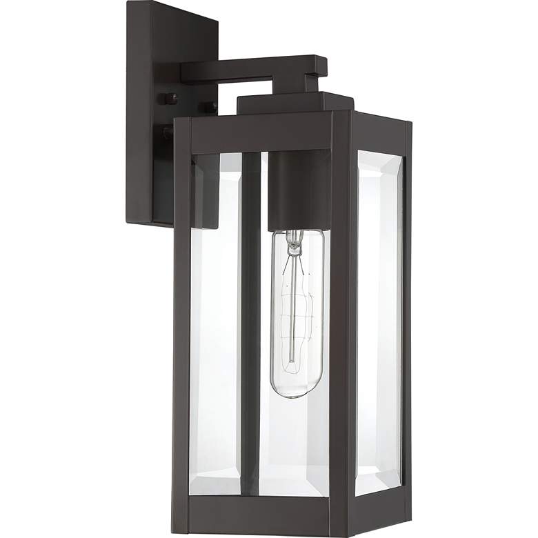 Quoizel Westover 14 1/4&quot; High Bronze Outdoor Wall Light more views