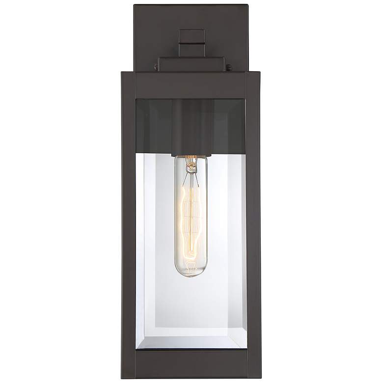 Image 3 Quoizel Westover 14 1/4" High Bronze Outdoor Wall Light more views