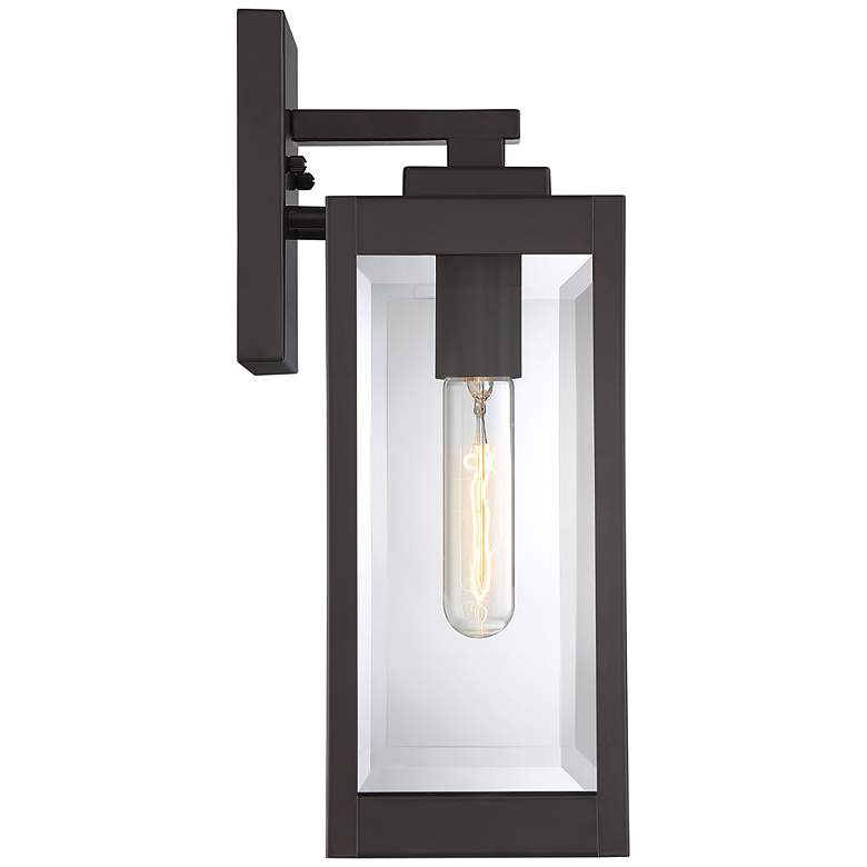 Image 4 Quoizel Westover 14 1/4" High Bronze Outdoor Wall Light more views