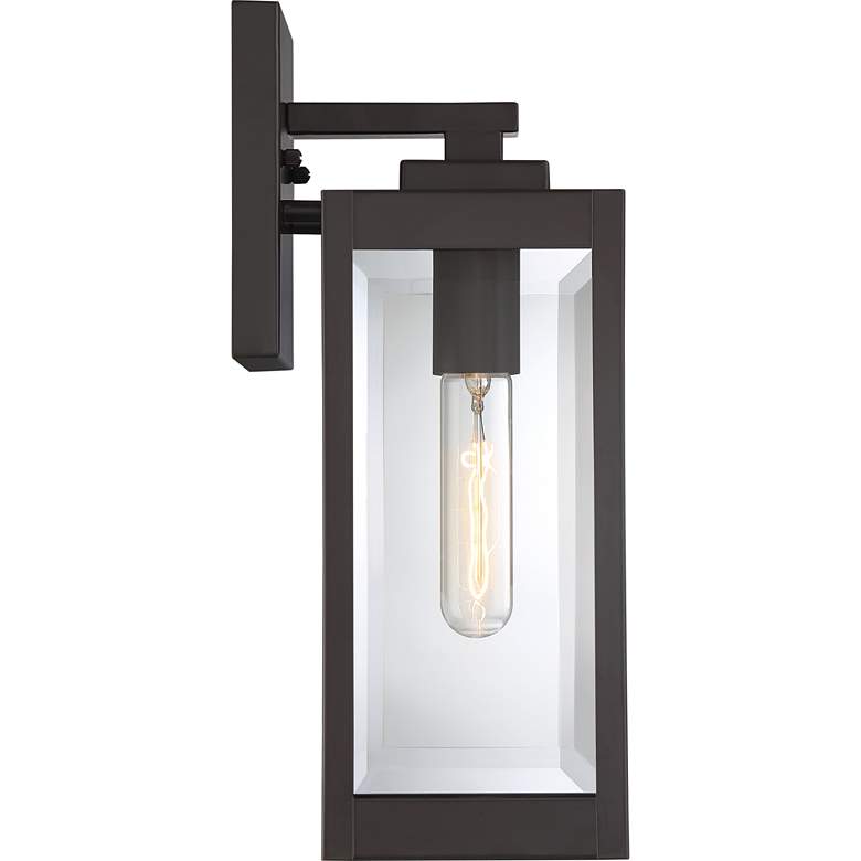 Quoizel Westover 14 1/4&quot; High Bronze Outdoor Wall Light more views