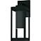 Quoizel Westover 14 1/4" High Earth Black Outdoor Wall Light