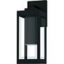 2_Quoizel Westover 14 1/4" High Earth Black Outdoor Wall Light more views