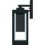 4_Quoizel Westover 14 1/4" High Earth Black Outdoor Wall Light more views