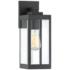 Quoizel Westover 14 1/4" High Earth Black Outdoor Wall Light