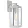 Quoizel Westover 14 1/4" High Silver Outdoor Wall Light