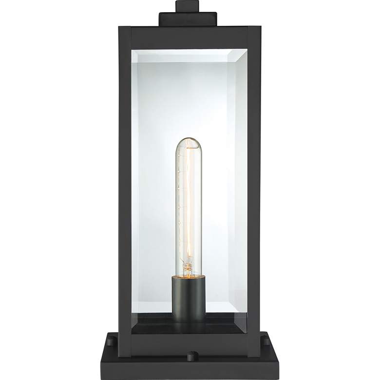 Image 4 Quoizel Westover 16" High Earth Black Outdoor Pier Light more views