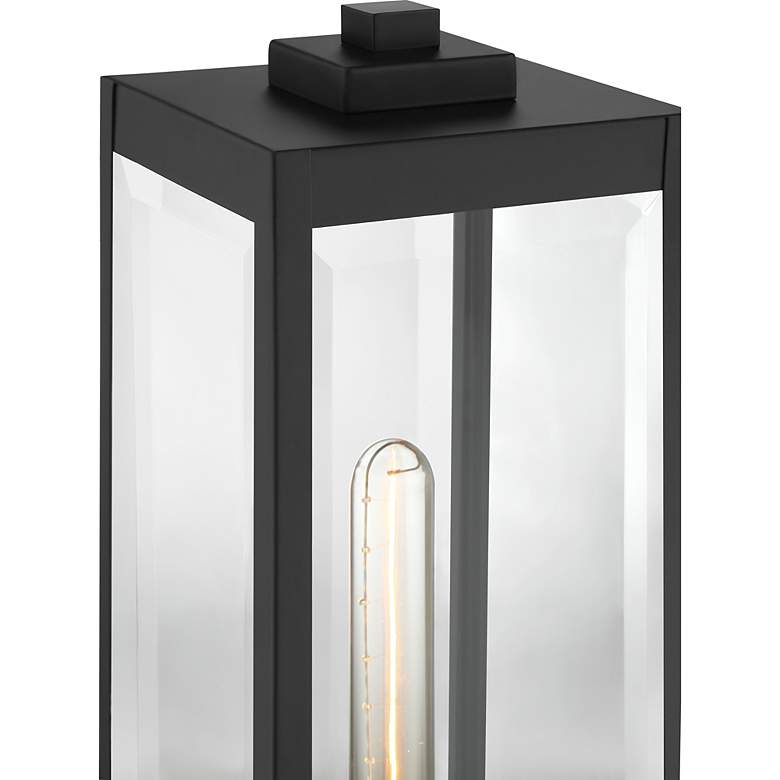 Image 6 Quoizel Westover 16" High Earth Black Outdoor Pier Light more views