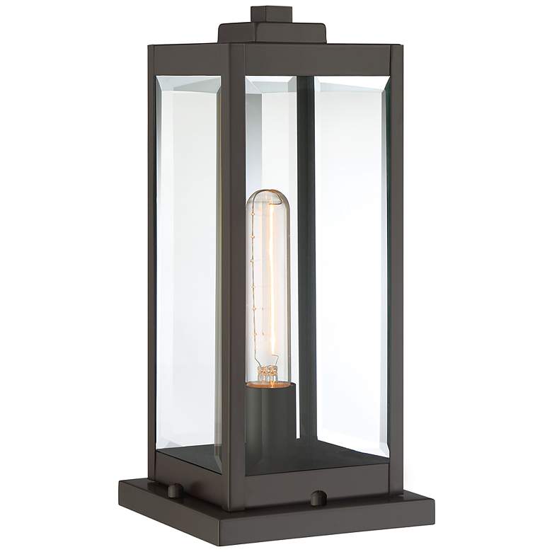 Image 2 Quoizel Westover 16" High Western Bronze Outdoor Pier Light