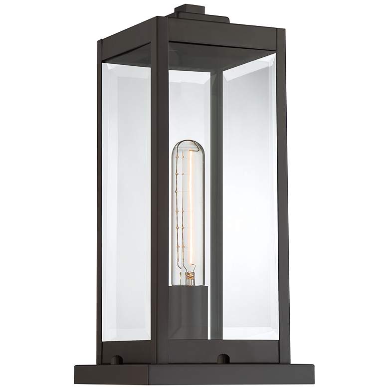 Image 4 Quoizel Westover 16" High Western Bronze Outdoor Pier Light more views