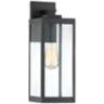 Quoizel Westover 17" High Earth Black Outdoor Wall Light