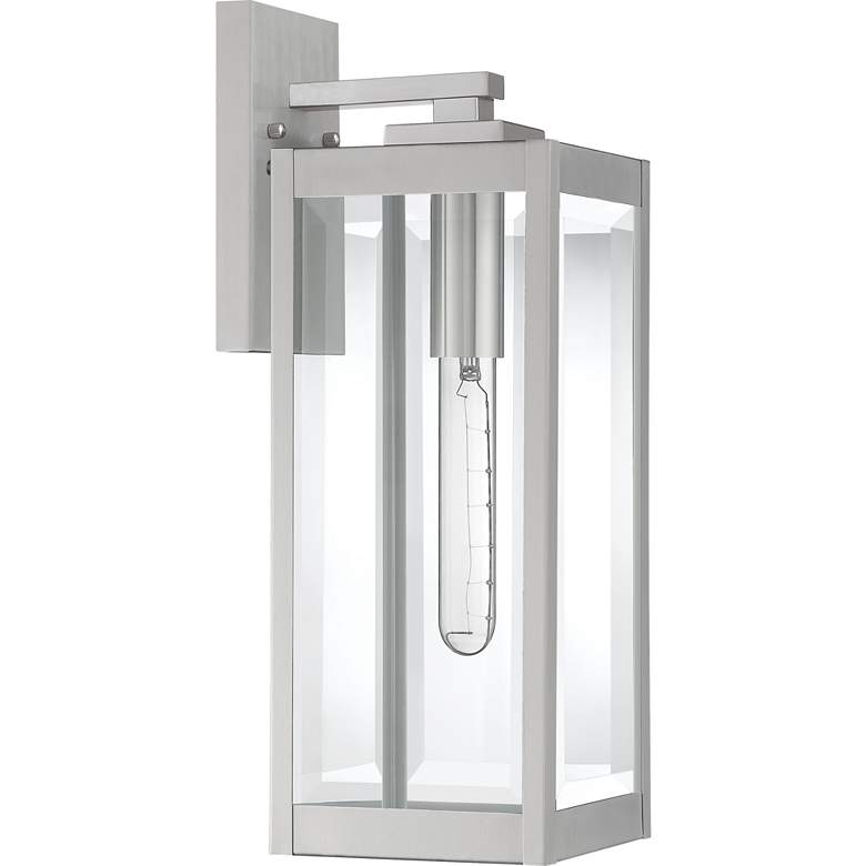 Image 3 Quoizel Westover 17" High Silver Outdoor Wall Light more views