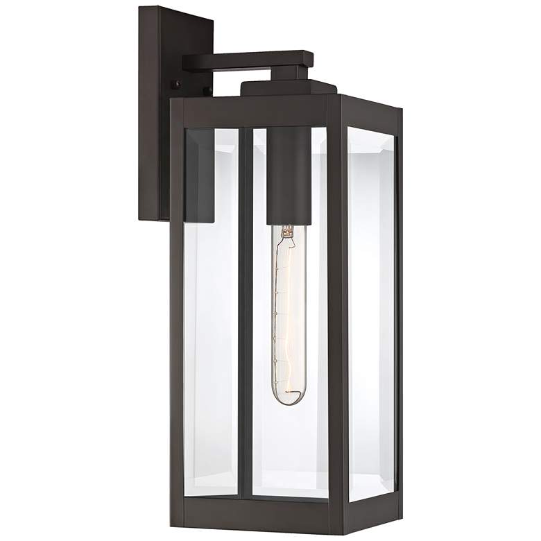Image 2 Quoizel Westover 17" High Western Bronze Outdoor Wall Light