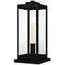 1_Quoizel Westover 19" High Earth Black Outdoor Lantern
