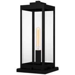 Quoizel Westover 19" High Earth Black Outdoor Lantern