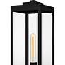 5_Quoizel Westover 19" High Earth Black Outdoor Lantern more views