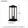 6_Quoizel Westover 19" High Earth Black Outdoor Lantern more views