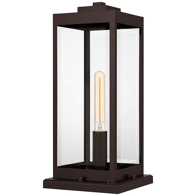Image 1 Quoizel Westover 19" High Western Bronze Lantern
