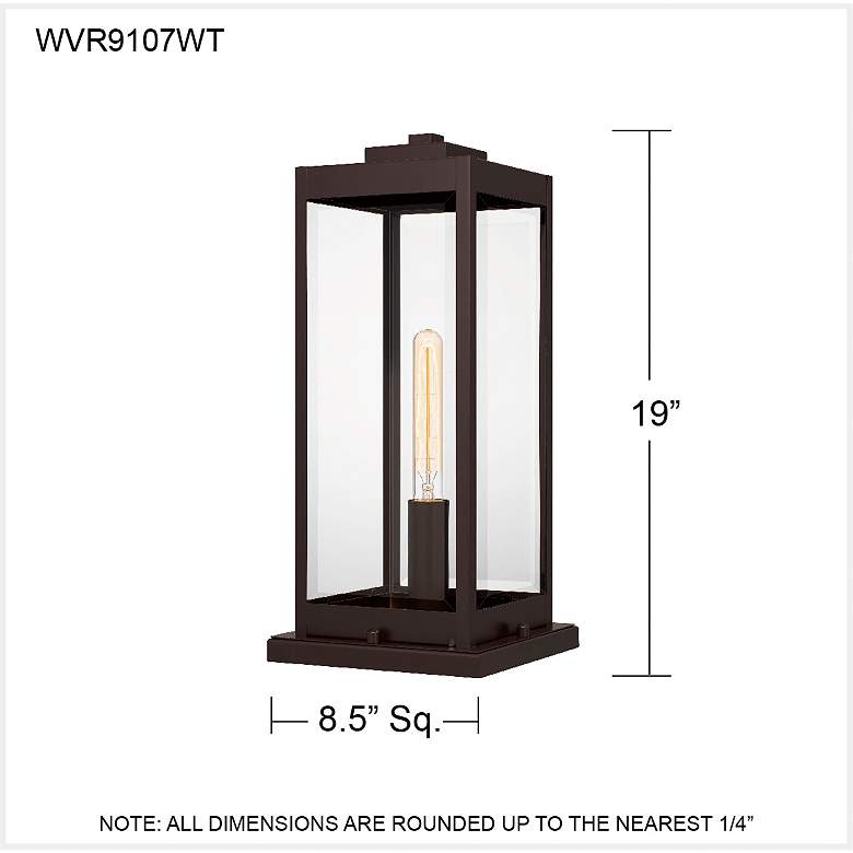 Image 6 Quoizel Westover 19" High Western Bronze Lantern more views