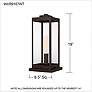 6_Quoizel Westover 19" High Western Bronze Lantern more views