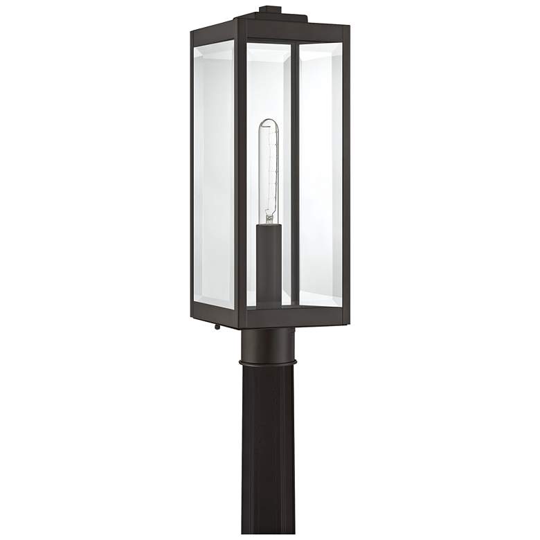 Image 2 Quoizel Westover 20 1/2 inch High Bronze Outdoor Post Light