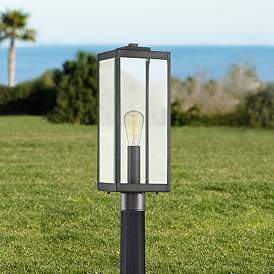 Image1 of Quoizel Westover 20 1/2" High Earth Black Outdoor Post Light